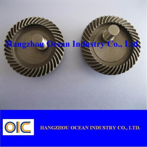 270mm Standard Anti - Oil Accuracy Pinion Bevel Gear Reducer / Bevel Gear Cutter Pressure Angle 20°