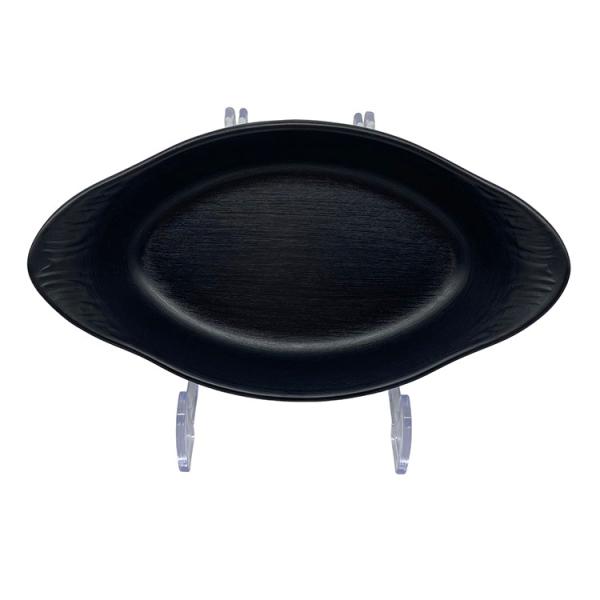 Oval Melamine Salad Plate Smooth Melamine Restaurant Dinnerware Matte