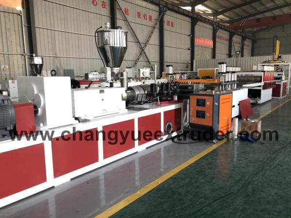 Machine à carton en plastique Changyue modèle SJSZ80/156