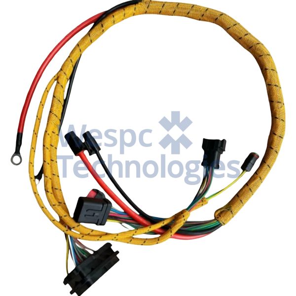 WESPC C13 Engine Computer Board Power Wiring Harness 319-0964 For CAT 345D/349D