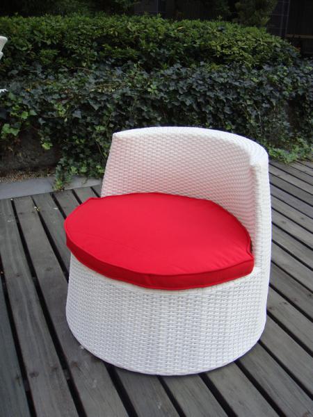 All Weather PE Rattan Obelisk Chair For Office / Patio Leisure