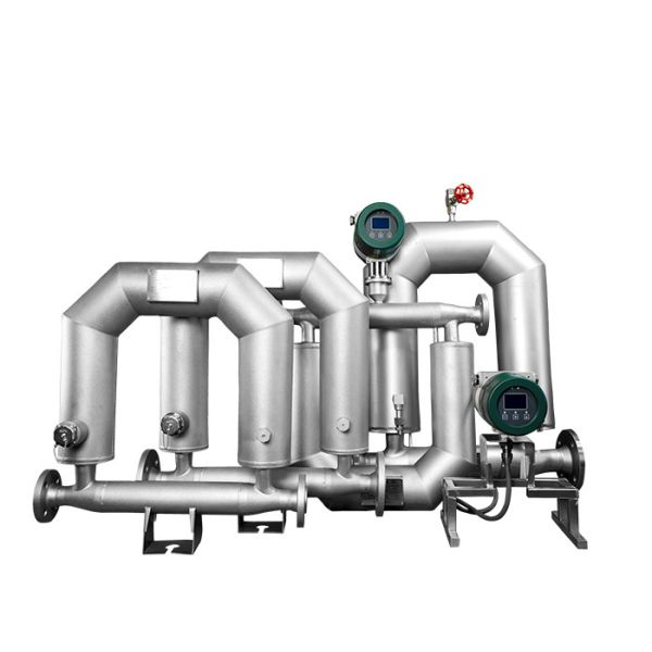 High Accuracy Coriolis Mass Flow Meter 4-20mA Industrial Liquid Mass Flow Sensor