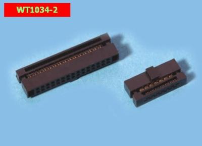 FC Flat 1.27 mm Pitch Ribbon Cable Connector PBT V-0 Classificação de fogo