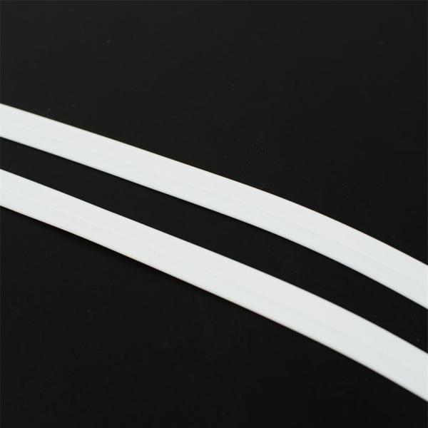 Soundproof PVC Exterior Door Sweep Seal Dust Proof Seal White Waterproof Door Sweep Plastic Profiles Customized