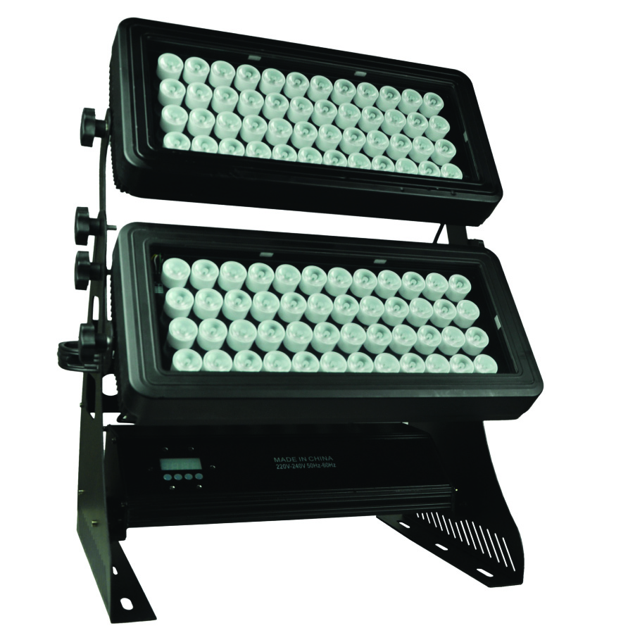 на открытом воздухе ргбв 72пкс цвета 10в города СИД света потока 72кс10В ИП65 привело шайбу стены