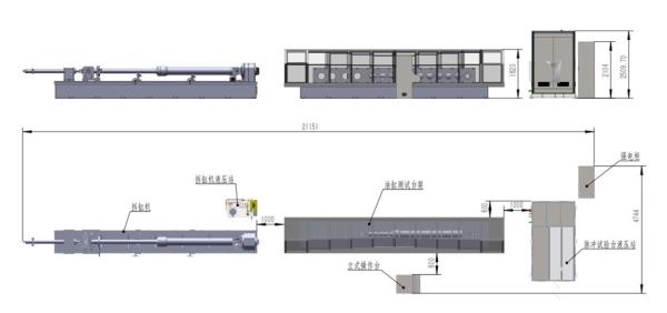 Hydraulic Pressure Test Machine For Hydraulic Pump Motor Cylinder Valves