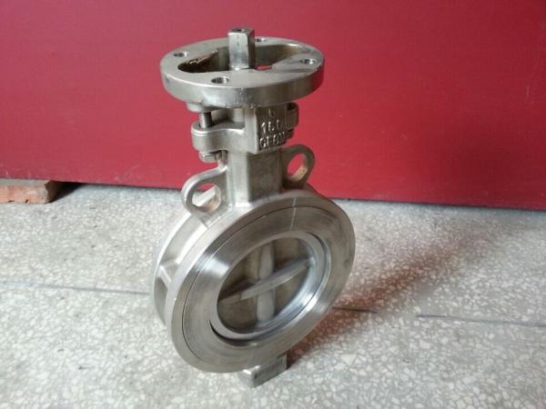 PN10 Stainless Steel Centerline Butterfly Valves , Metal Seated Lug Type Butterfly Valve