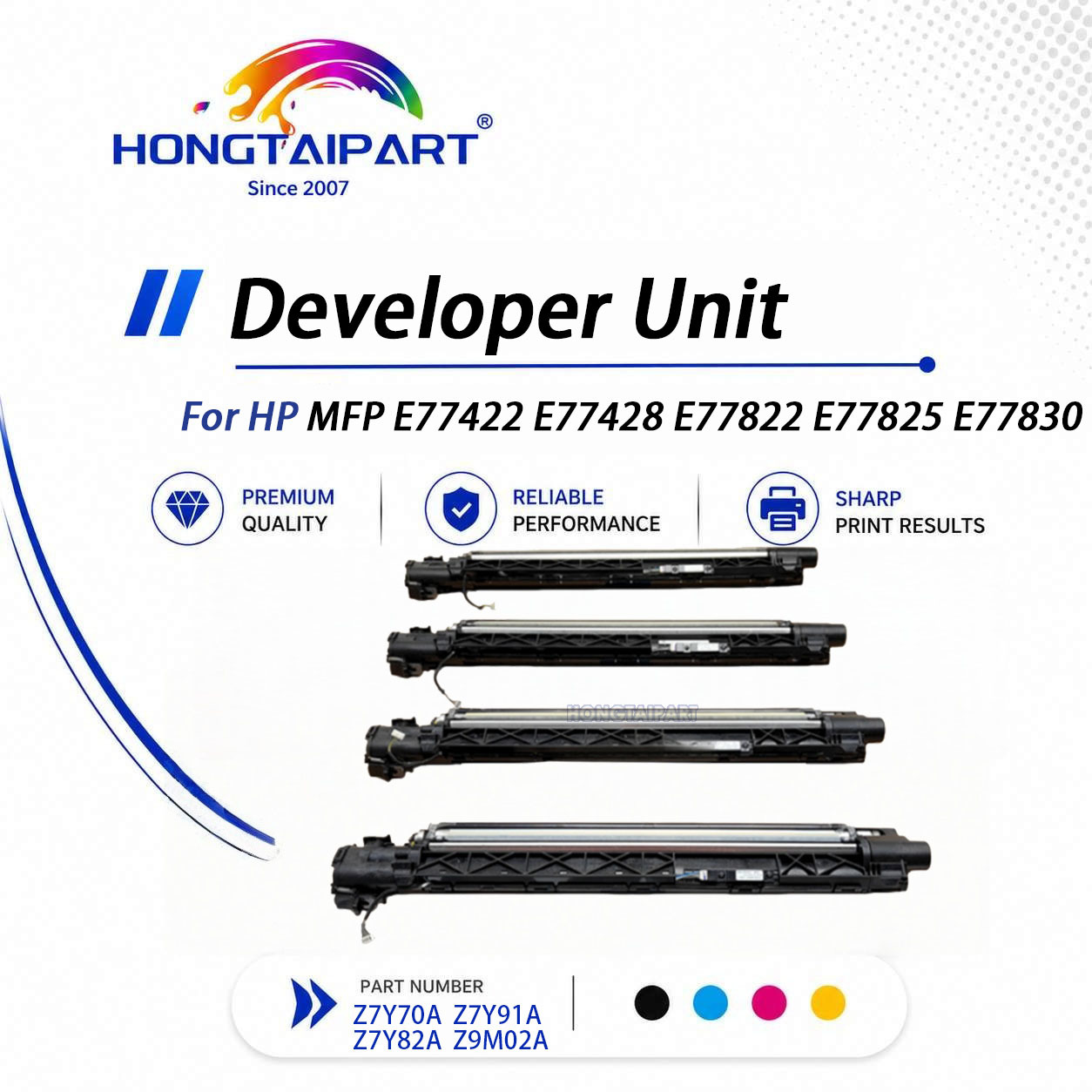 HP Managed MFP E77422 E77830 Developer Assembly Z7Y70A Z9M02A