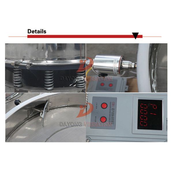 Industrial  Power Ultrasonic Vibrating Screen For Waste Water Treatment
