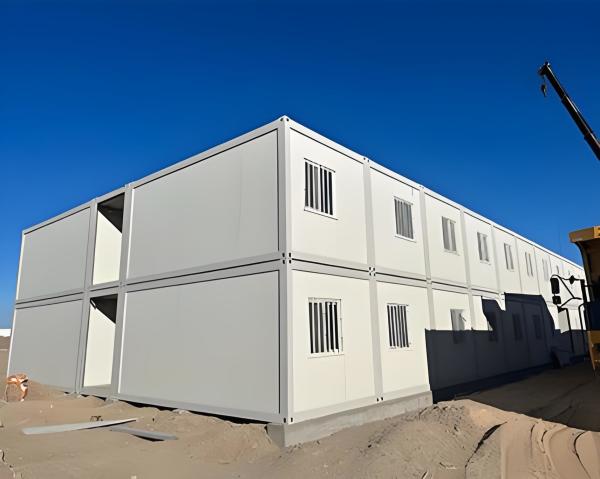 Steel Structure Prefab Flat Pack Container House Modular Workers Accommodation