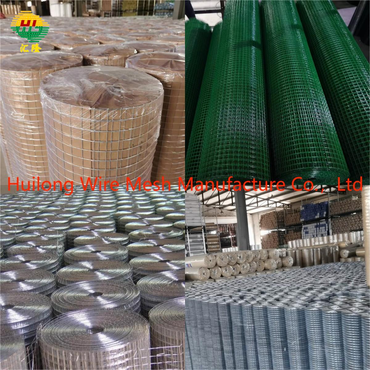 Весь Pvc цвета Ral покрыл сваренную датчиком ячеистую сеть 1x1inch 18 50ft