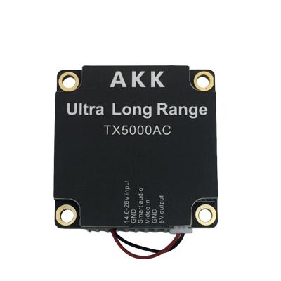 AKK 5W VTX 5.8G Ultra Long Range Drone Video Transmitter Support Smart Audio for Drone FPV VTX