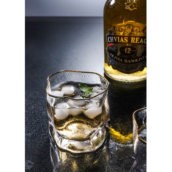 Multifunctional Hand Blown Bar Color Glass Wine Cups Perfect for Any Event