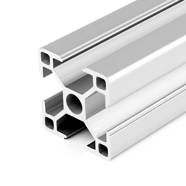Profilé de cadre d'extrusion d'aluminium personnalisé d'usine 30*30, fente T8, profils d'aluminium industriels personnalisés