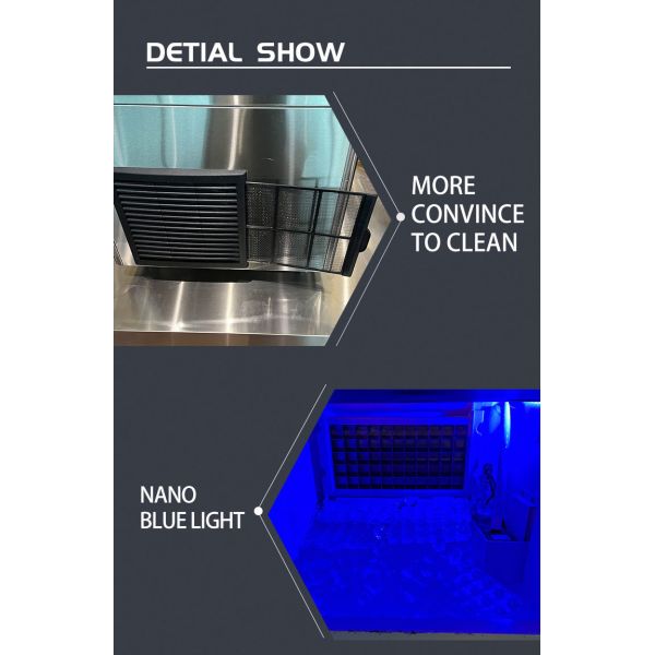 760w Automatic Ice Machine 120kg Commercial Ice Maker Machine 110 220V