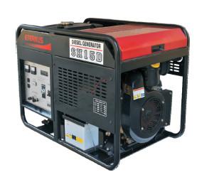 8KVA gerador diesel pequeno 50HZ/60HZ com o ar de refrigeração