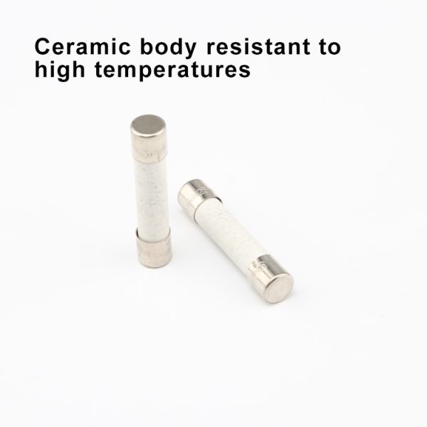 Protección contra el relámpago 2.5kA 5A a 50A 250VAC 75VDC RO57 6x25mm Fuso cerámico