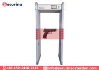 0-299 detector de metais do quadro de porta da sensibilidade à prova de intempéries com alarme visual audível