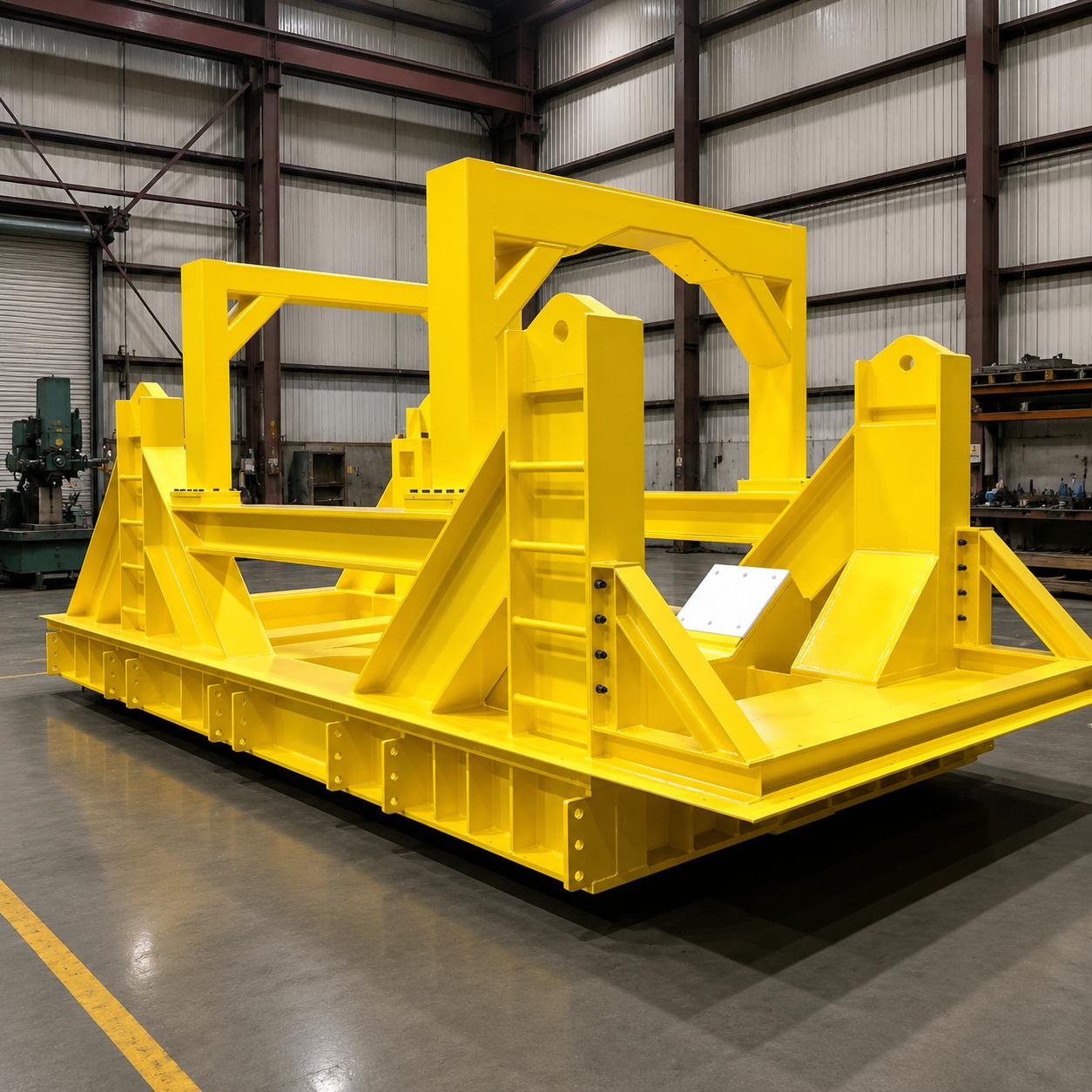 Large Industrial Equipment Components Precision Industrial Machinery Parts For Heavy Machinery
