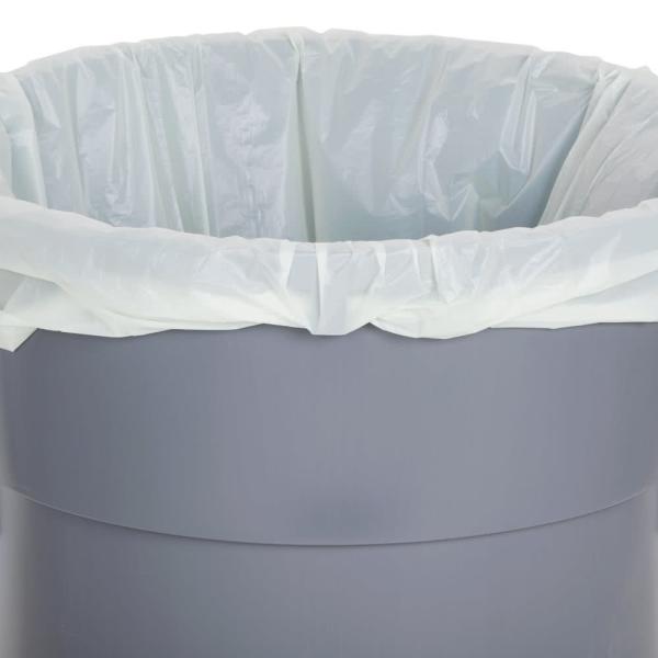 40 - 45 Gallon Disposable Plastic Garbage Bags Star Sealed Bottom High Durability