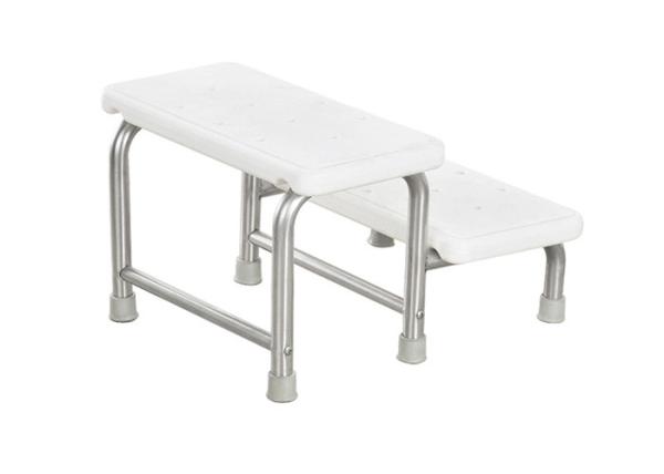 Tamborete médico da etapa do pé da etapa dobro com plataforma do ABS para o hospital