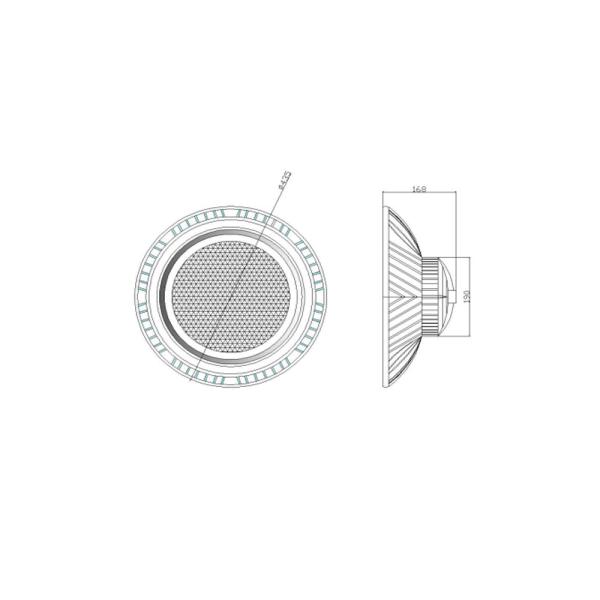 IP65 Waterproof 200 Watt LED High Bay Light , Warehouse High Bay Lighting No IR / UV Radiation