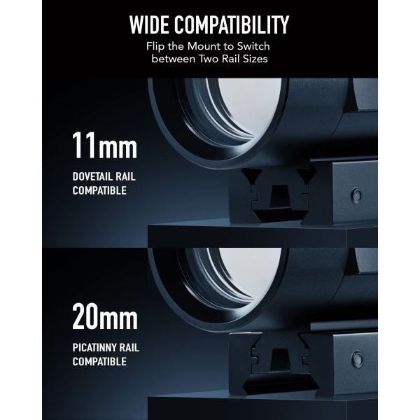 Vue réflexe de laser de Riflescope d'Airsoft de lasers tactiques d'arme à feu antichoc