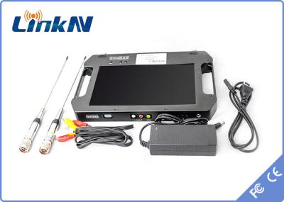 Receptor video portátil COFDM QPSK HDMI CVBS da longa distância com 10 1 exposições e baterias