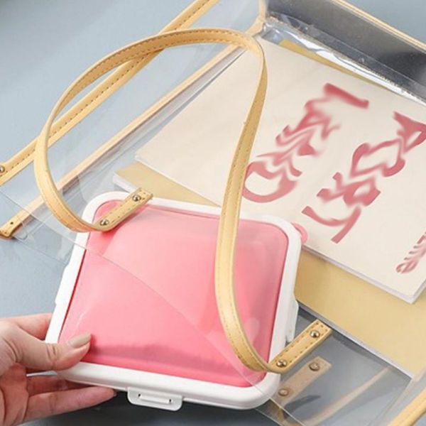 Силиконовое хранилище для сэндвичей с отключением, коробка для сэндвичей для обеда, без BPA, герметичный, многоразовый пластиковый держатель для сэндвичей