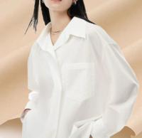 Oreiller organique d'ensemble de literie du textile 50sX40s 135GSM de tissu de chemise en coton de satin