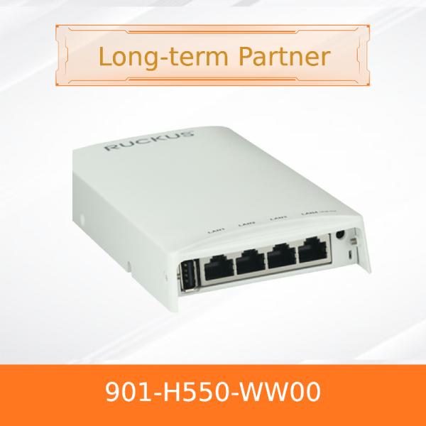 RUCKUS H550 Wall-Mounted Wi-Fi 6 Access Point with IoT & Switch 1.8Gbps 901-H550-WW00