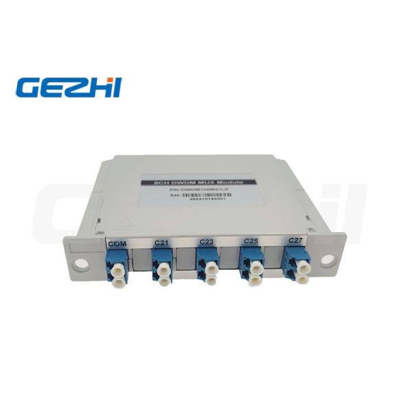 100GHz 8 Channel DWDM Mux Demux Wavelength Division Multiplexer