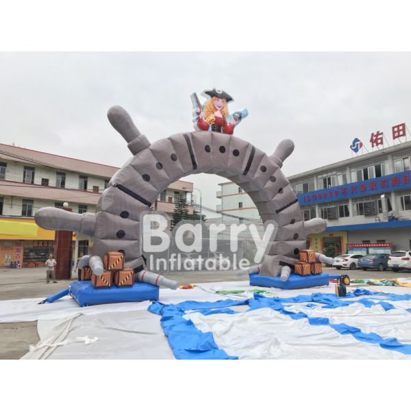 Свод для события продвижения, парк входа гигантской рекламы мультфильма раздувной