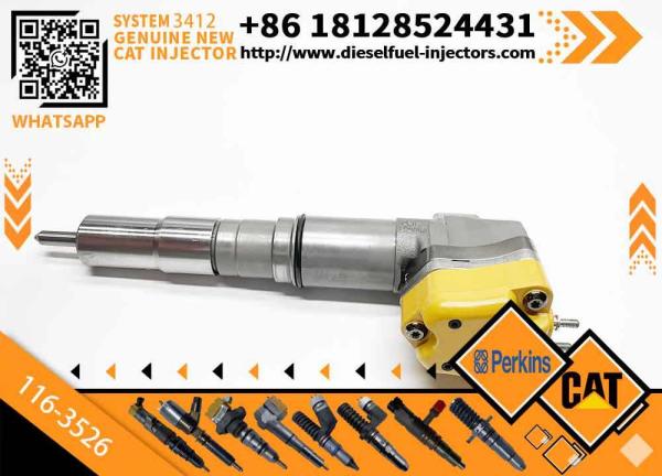 Injecteur de carburant 104-3377 174-7526 111-7916 138-8754 0R-8624 116-3526 pour moteur CAT 3408E 3412E 769D 773D 775D 631E 633E II 637E 651E 657E