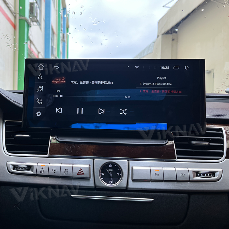 Стерео автомобиля андроида 1920*720 автоматический 12,3 дюйма для Audi A8 D4 2011-2017