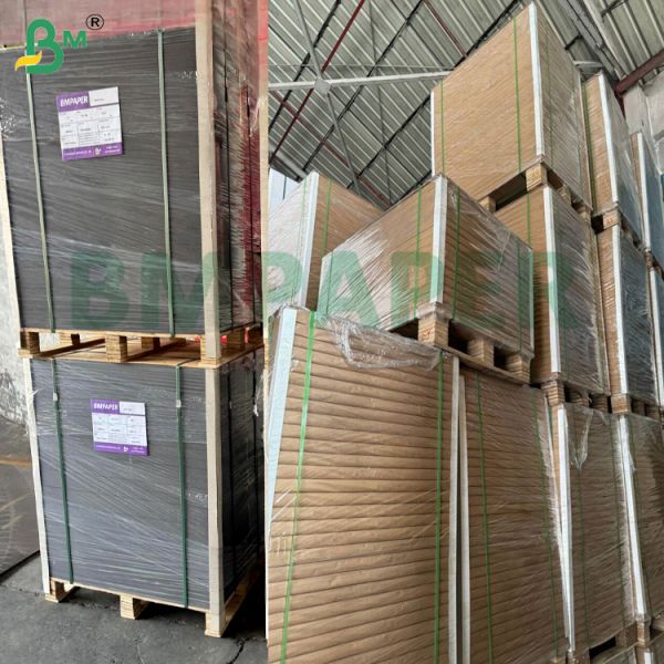 300g 400g Printability Fold Resistance Double Sided Black Cardboard For Hardcover Book Covers Business Cards 300g 400g Impresión Resistencia al pliegue Cartón negro de doble cara para libros de tapa dura Tarjetas de visita