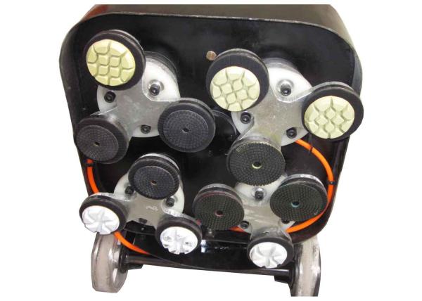 máquina de polonês manual do assoalho do granito do Polisher de assoalho 380V 7.5HP com placa magnética