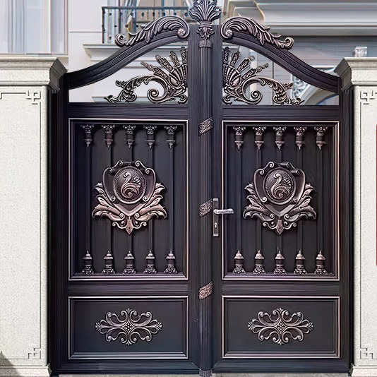 Sliding Aluminium Pedestrian Garden Gates Powder Coated Aluminum Alloy 6063/6061/6005