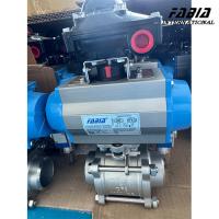 Valve pneumatique de commande d'air soudés à l'arrière-train Valve de commande à bille d'air Applications polyvalentes