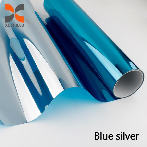 Privacy Mirror Glass Film One Way Vision Solar Tint Decorative Building Window Film