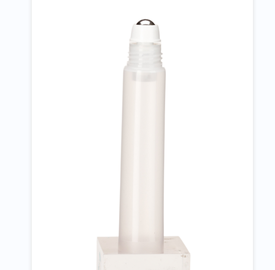 Cosmetic Plastic Packaging Soft Tube Massage Tube with Stainless Steel Ball Roller