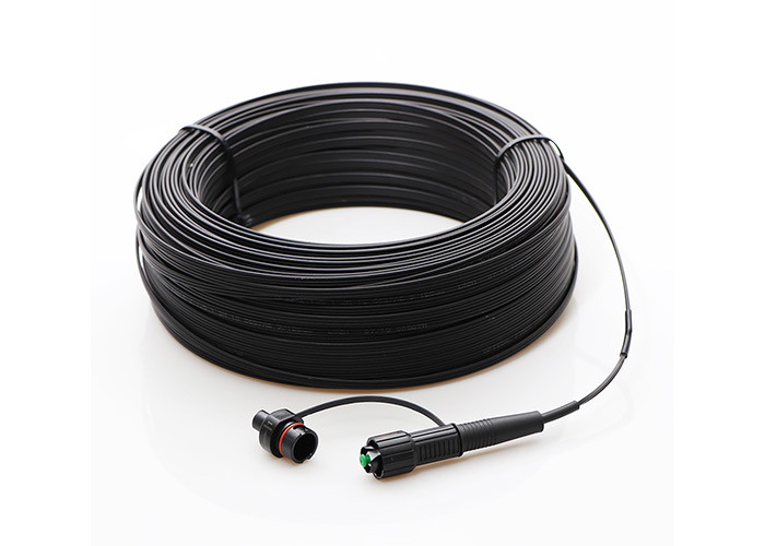 Мини кабель падения SC APC FTTH с водоустойчивым соединителем