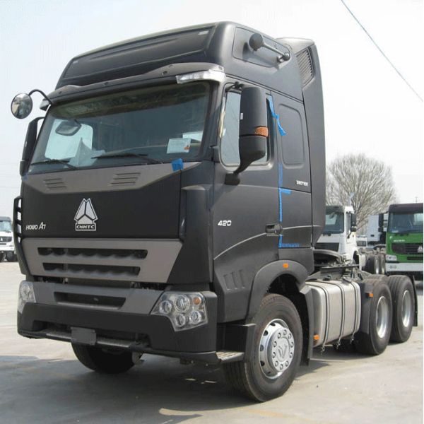 Howo A7 Tractor Head Trucks With One Beth 10 Wheerler 420 Horse Power