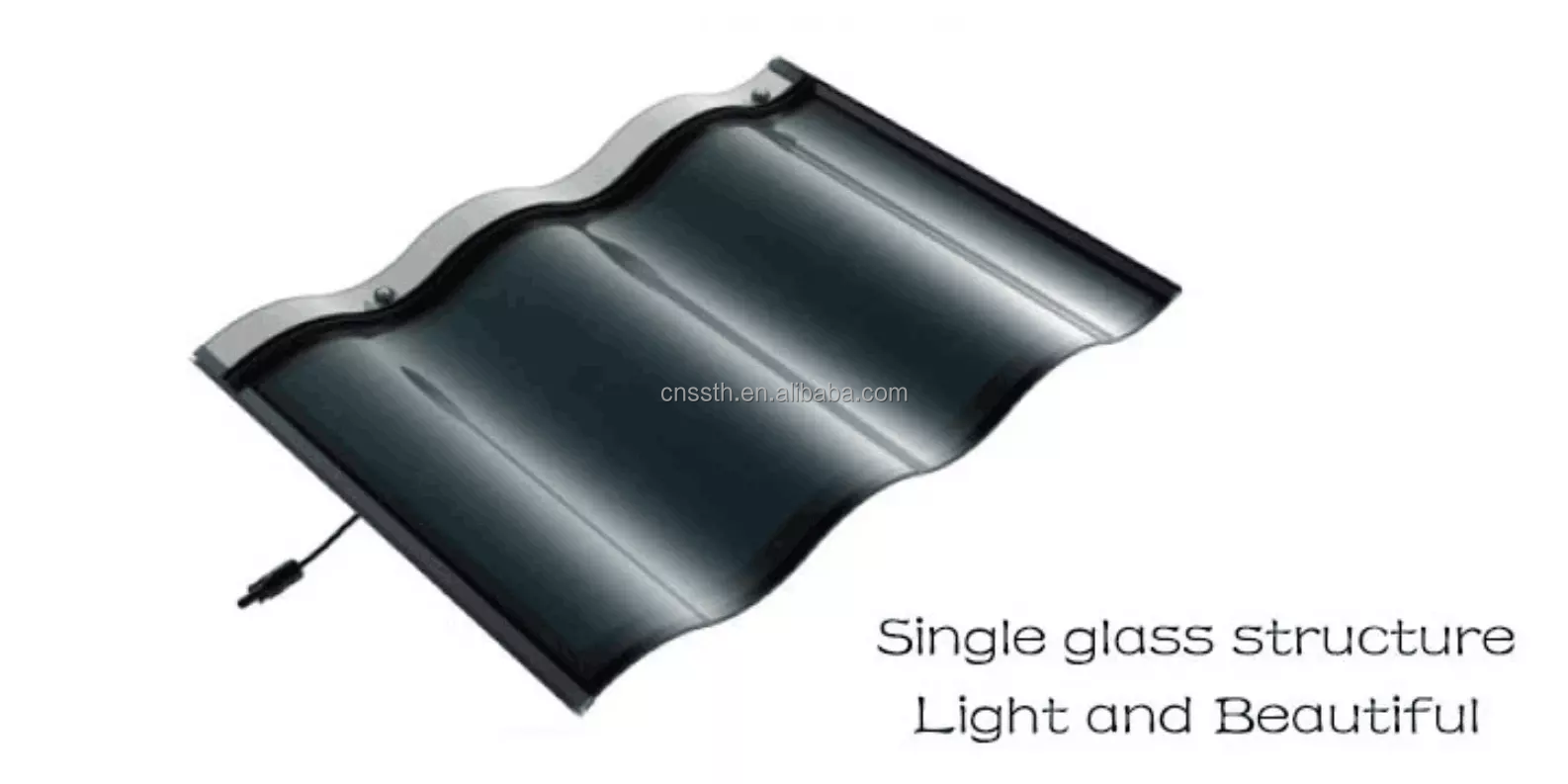 Flex CIGS Panel Rollable Solar Module Pv Roof Tiles Solar Cell Roof Tiles 12V 30W