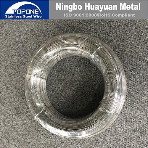 RosH Certified 1.2mm 304 Stainless Steel Spring Wire with Bright Coating and Soap-coated Finish