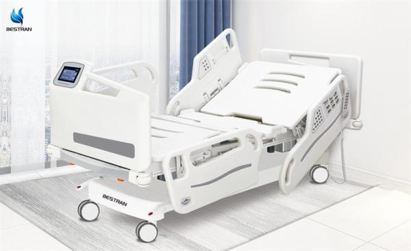 Motorised Electric ICU Bed With Weighing Function Side Rail Control Intensive Care Unit