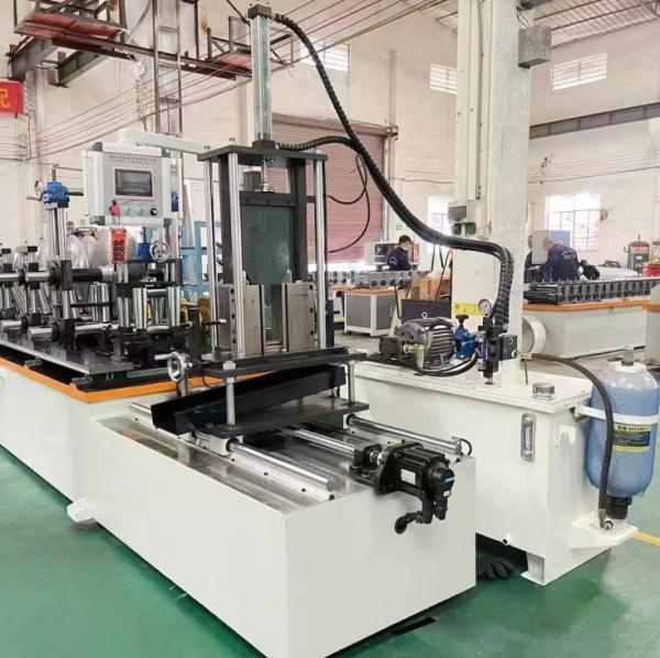 Aluminum Baffle Tube Profile Rolling Machine  For Making Ceiling Decorative Strips