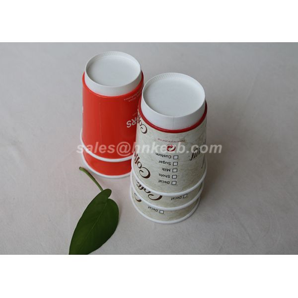 16oz Disposable Coffee Cups / To Go Coffee Cups With Lids Double Wall