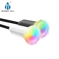12V/24V AC/DC Entrée Nicheless Pool Light 1,5 pouce pour le montage de retour
