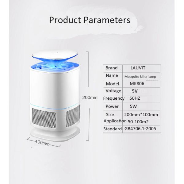 China supplier fast delivery USB powered pest control electric led mosquito killer
